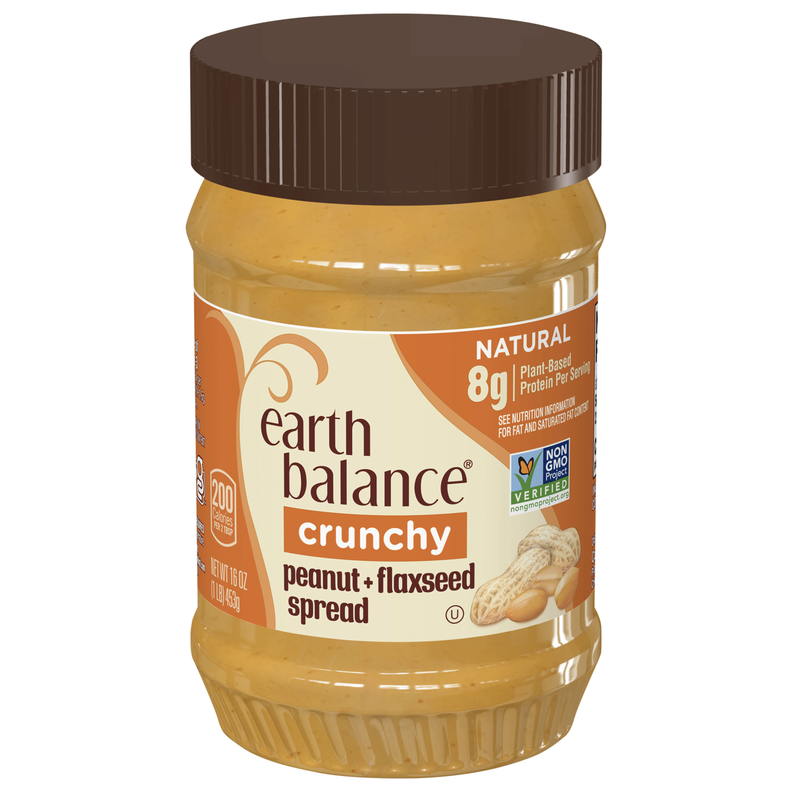 Earth Balance Peanut Butter and Flaxseed Crunchy Natural