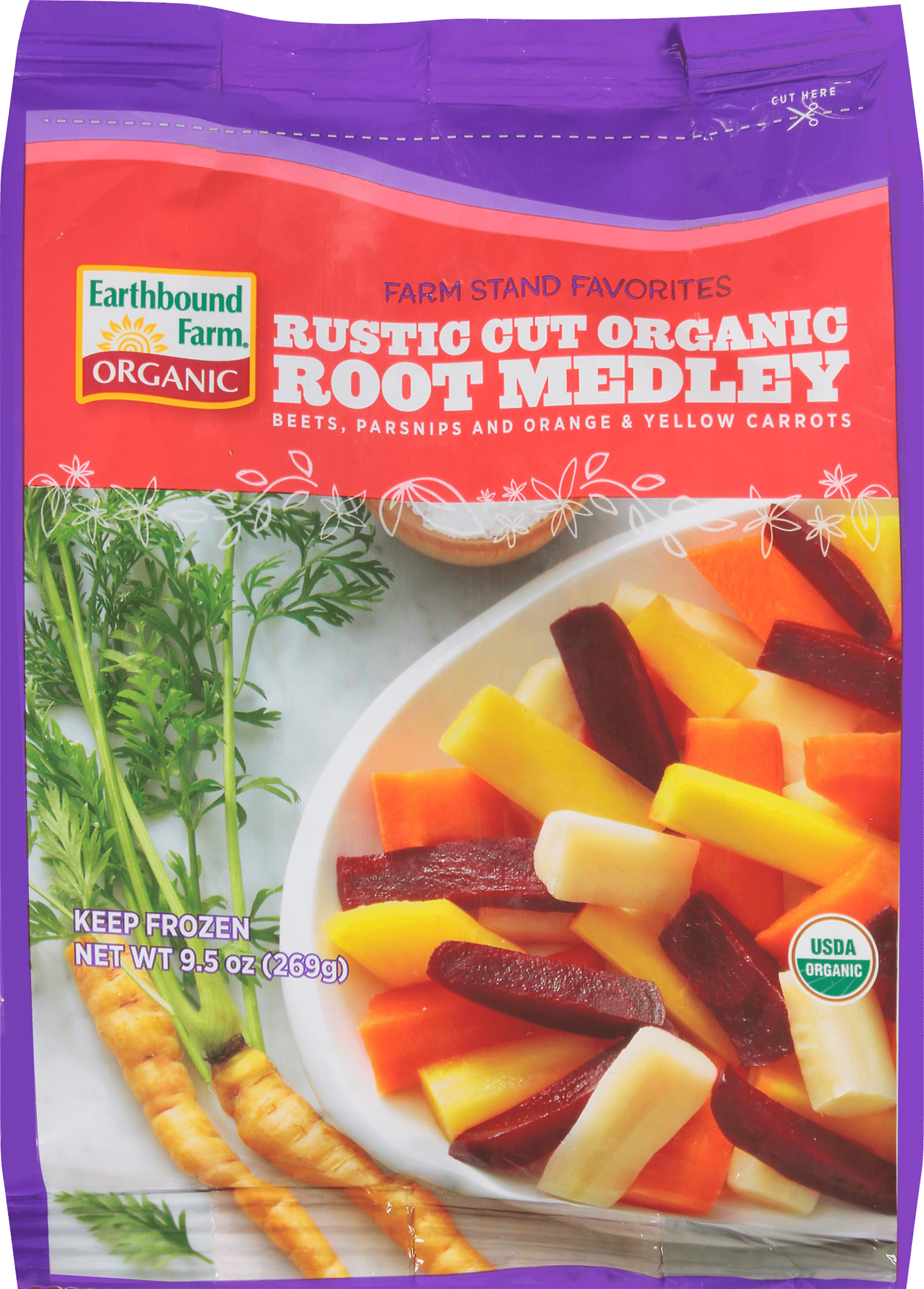 Earthbound Farm Farm Stand Favorite Rustic Cut Organic Root Medley