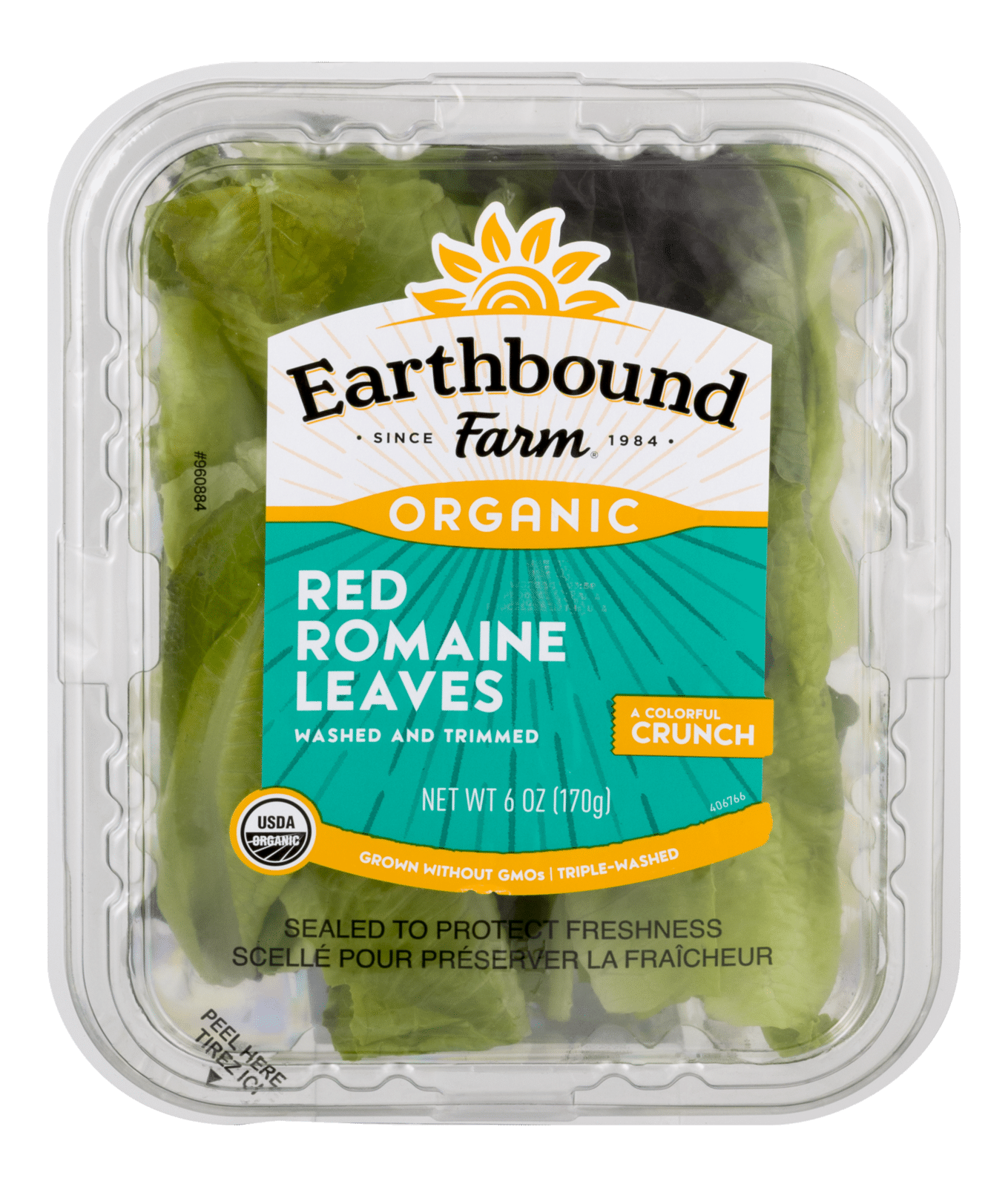Earthbound Farm Red Romaine Leaves Organic