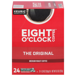 Eight O'Clock Coffee Medium Roast The Original K-Cup Pods