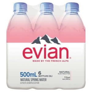 Evian Natural Spring Water