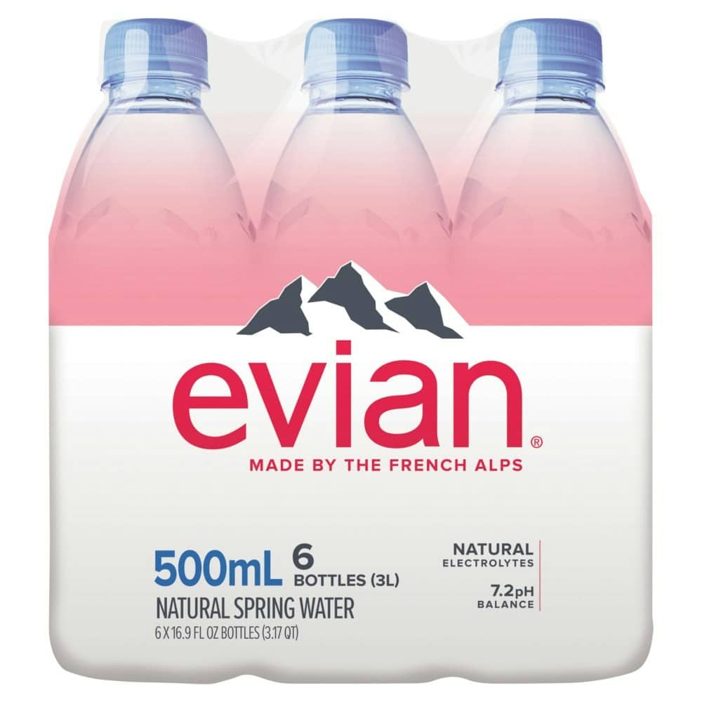 Evian Natural Spring Water