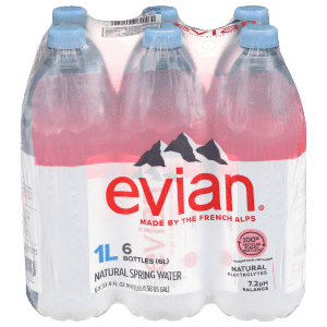 Evian Natural Spring Water