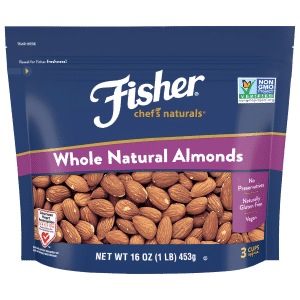Fisher Chef's Naturals Whole Natural Almonds