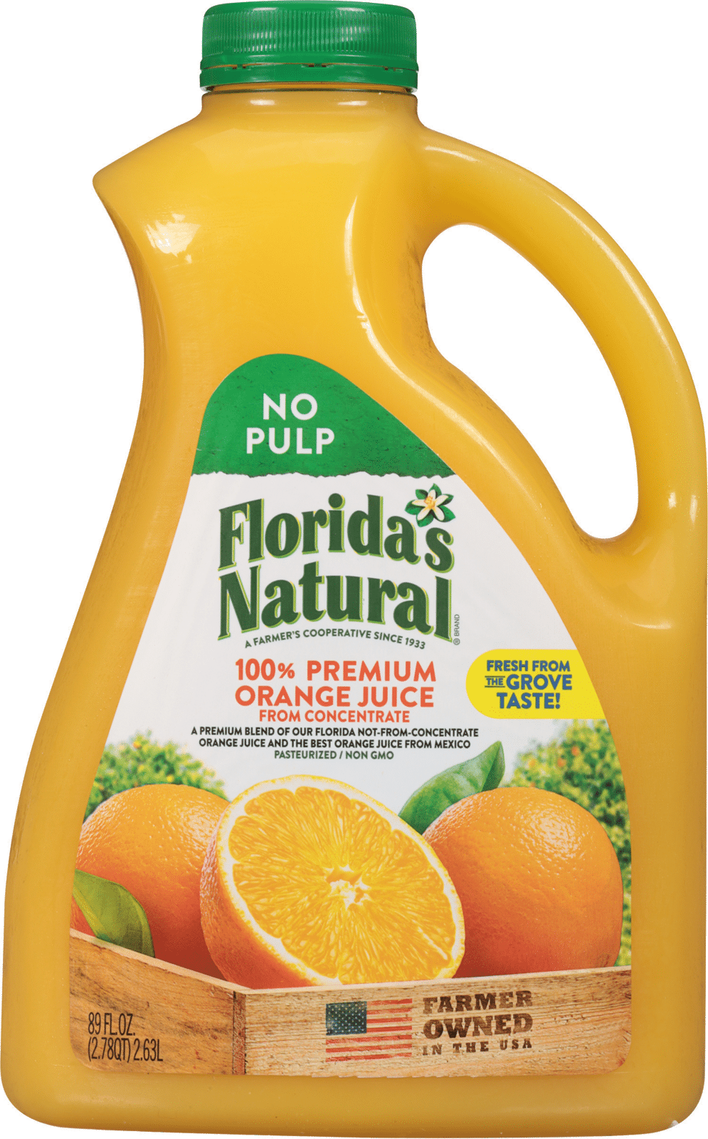 Florida's Natural No Pulp Orange Juice