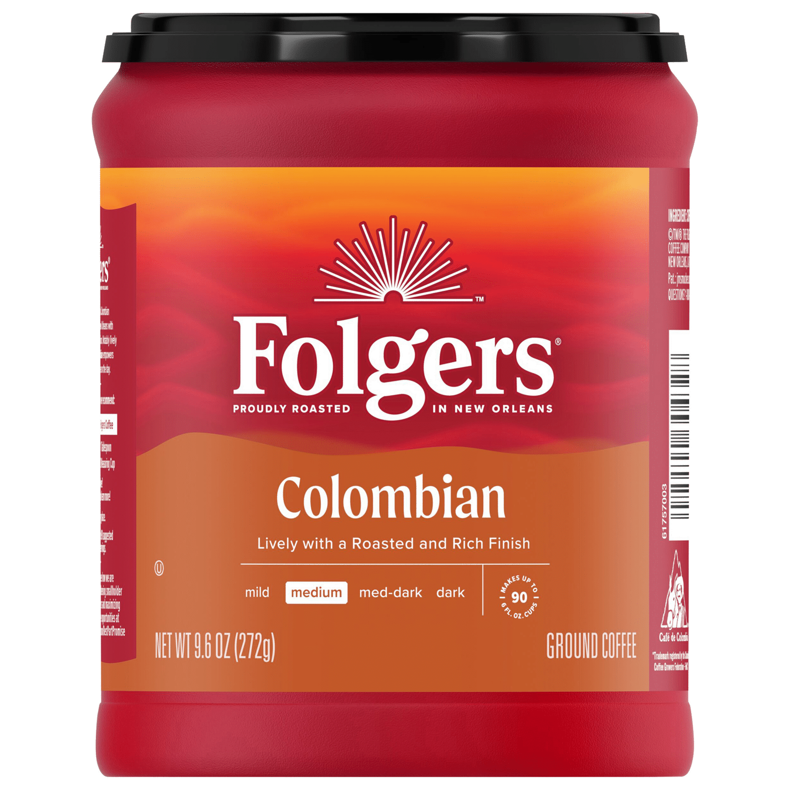 Folgers 100% Colombian Medium Roast Ground Coffee