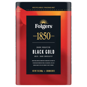 Folgers Black Gold Dark Roasted Ground Coffee