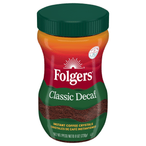 Folgers Coffee Instant Decaf Classic