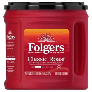 Folgers Medium Ground Classic Roast Coffee
