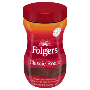 Folgers Classic Roast Instant Coffee Crystals