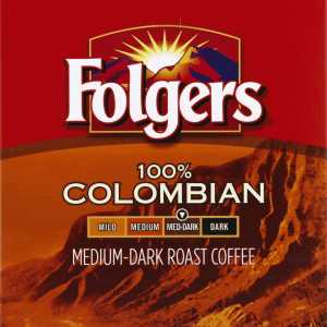 Folgers 100% Colombian Med-Dark Roast Coffee K-Cup Pods