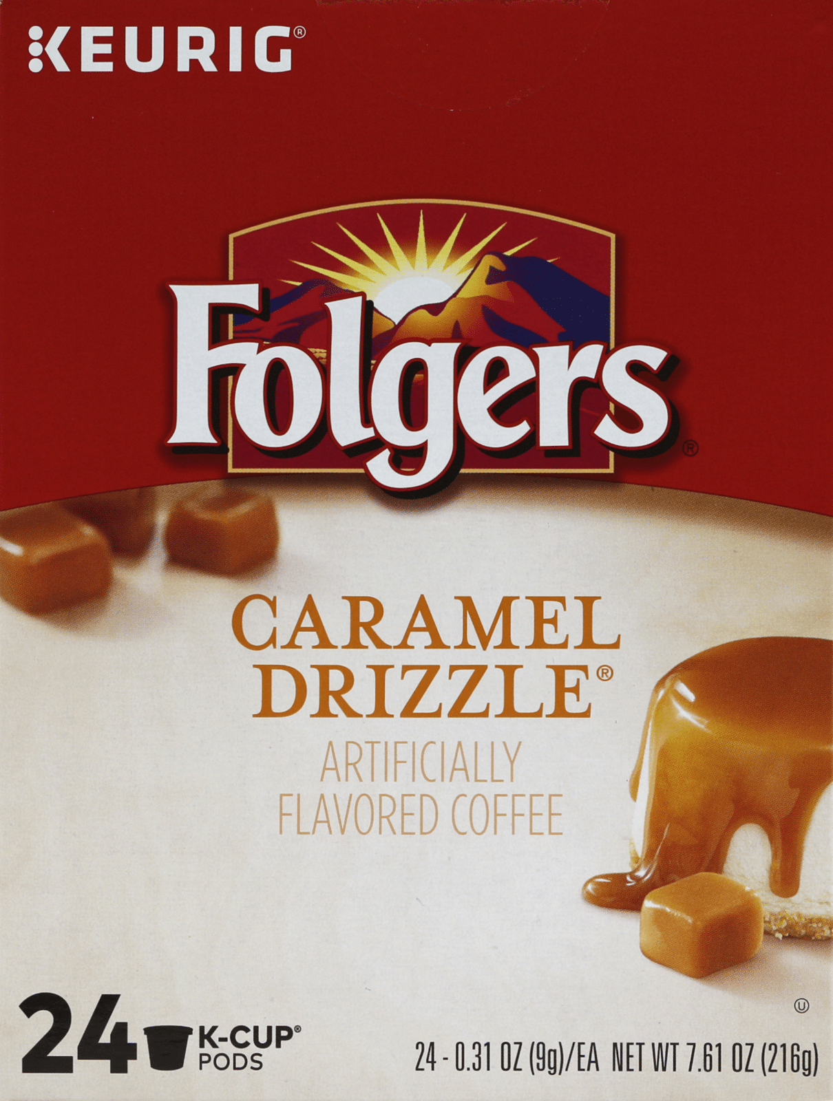 Folgers Caramel Drizzle K-Cup