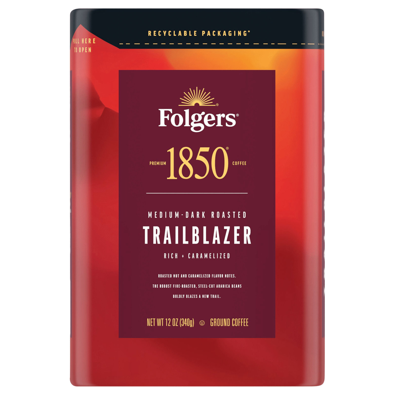 Folgers Trailblazer Medium-Dark Roasted Ground Coffee