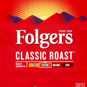 Folgers K-Cup Pods Medium Classic Roast Coffee 24 Ea