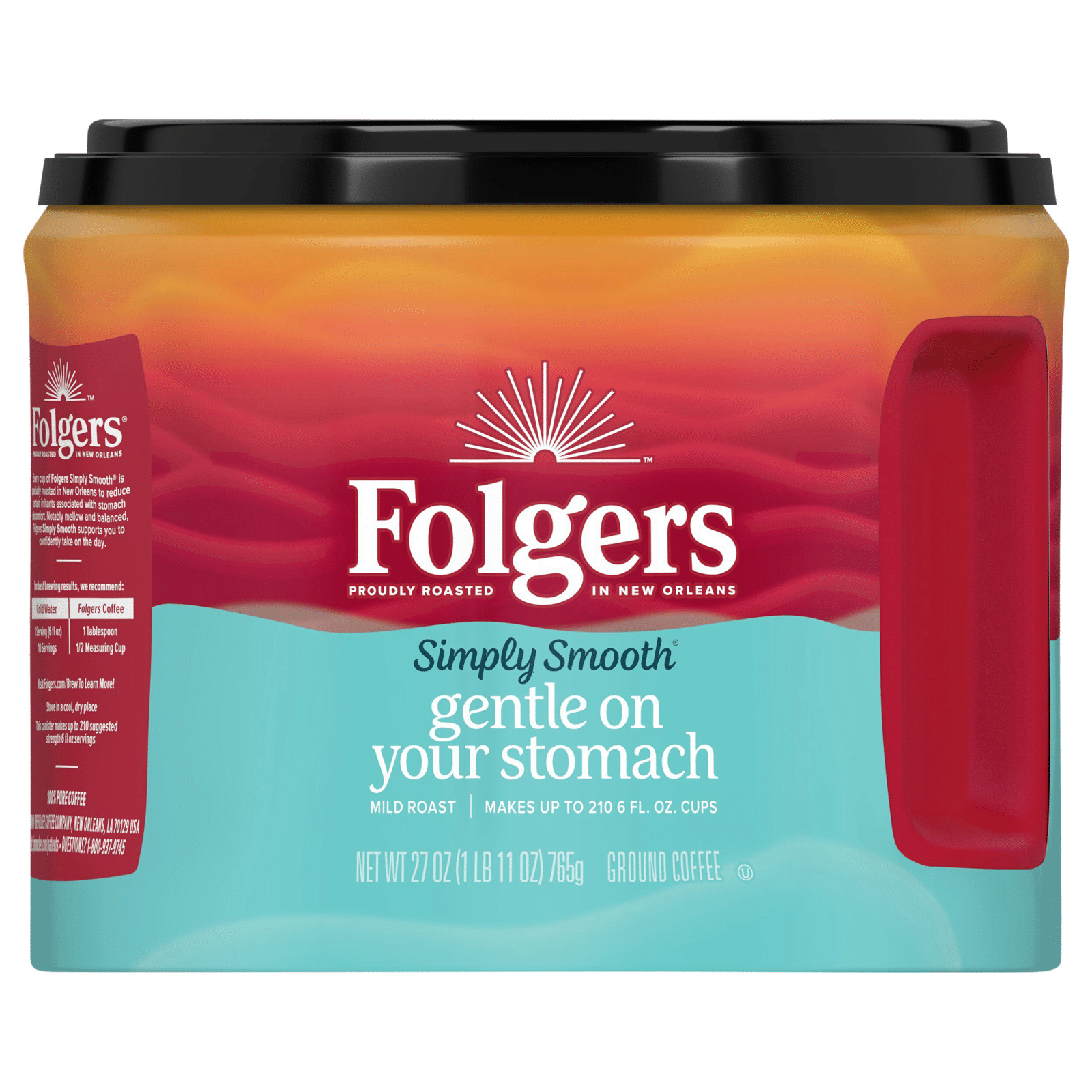 Folgers Simply Smooth Ground Coffee Mild Roast Coffee