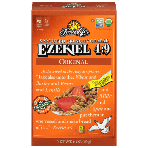 Food For Life Ezekiel 4:9 Sprouted Grain Crunchy Cereal Original