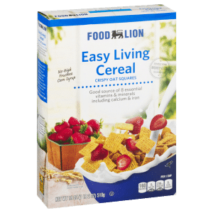 Food Lion Easy Living Cereal Crispy Oat Squares