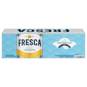 Fresca Sparkling Soda Water Grapefruit Citrus