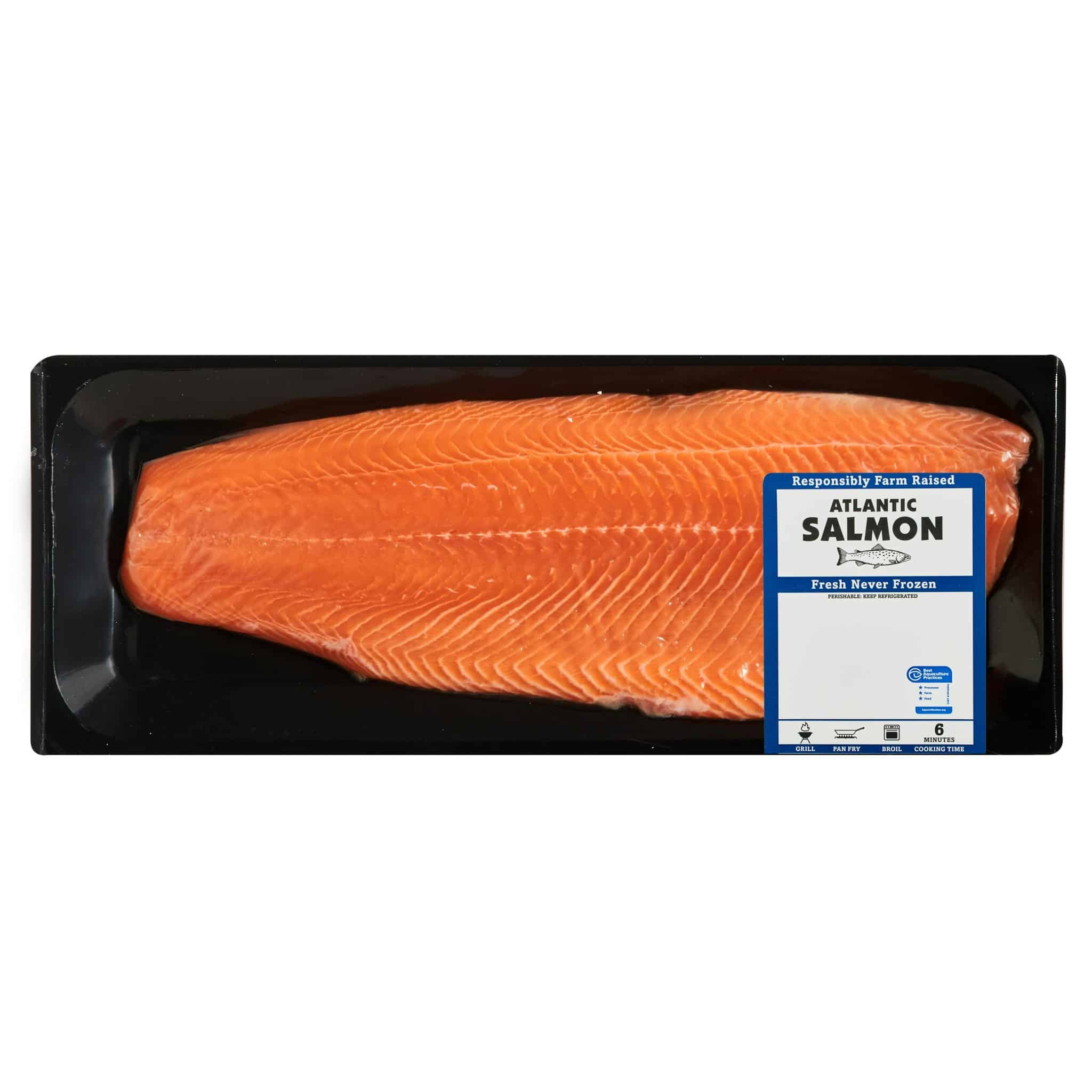 Fresh Atlantic Salmon Fillets