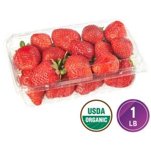 Fresh USDA Organic Strawberries
