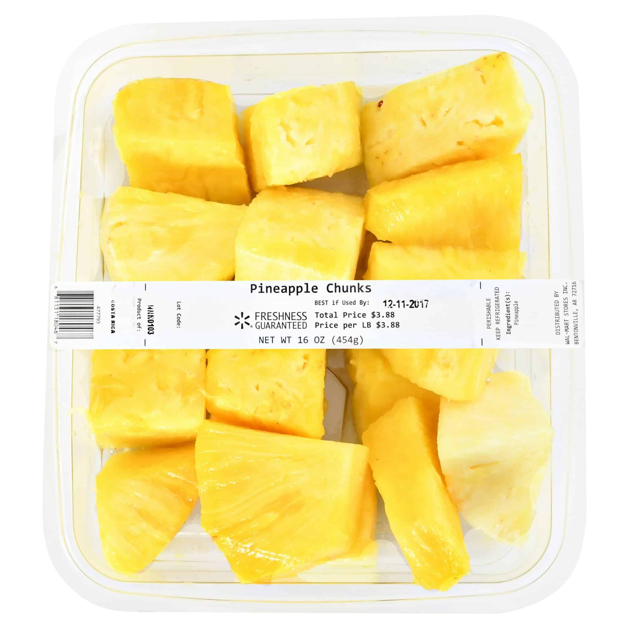 Freshness Guaranteed Pineapple Chunks