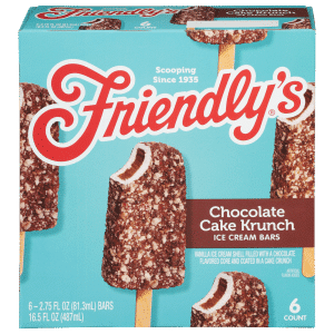 Friendly's Chocolate Cake Krunch Ice Cream Bar