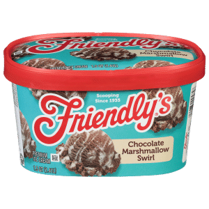 Friendly's Premium Ice Cream Chocolate Marshmallow Swirl