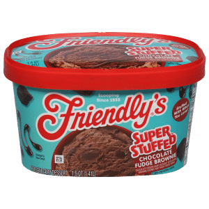 Friendly's Super Stuffed Chocolate Fudge Brownie Frozen Dairy Dessert