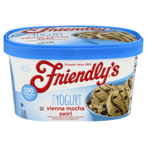 Friendly's Frozen Yogurt Vienna Mocha Swirl