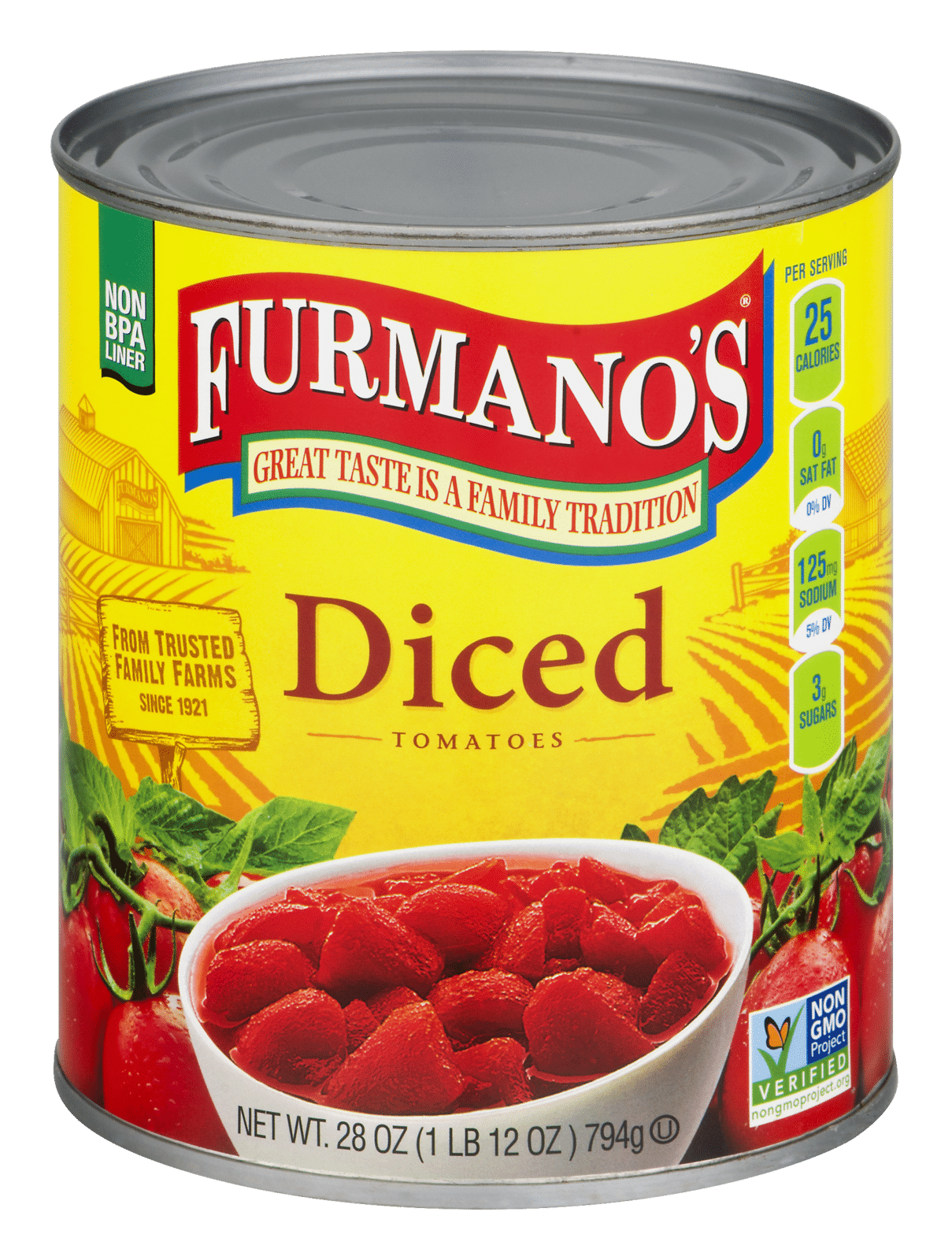 Furmano's Tomatoes Diced
