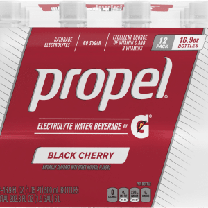 Propel Electrolyte Water Beverage Black Cherry