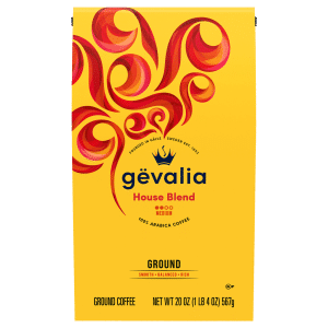Gevalia House Blend Ground Coffee Caffeinated