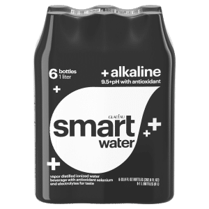 Smartwater Alkaline with Antioxidant Bottles
