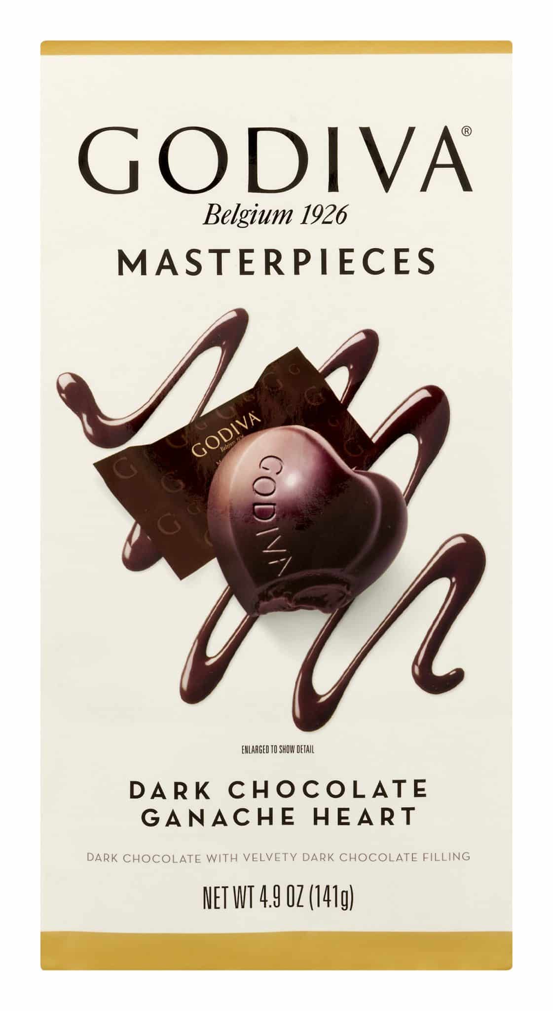 Godiva Ganache Heart Dark Chocolate