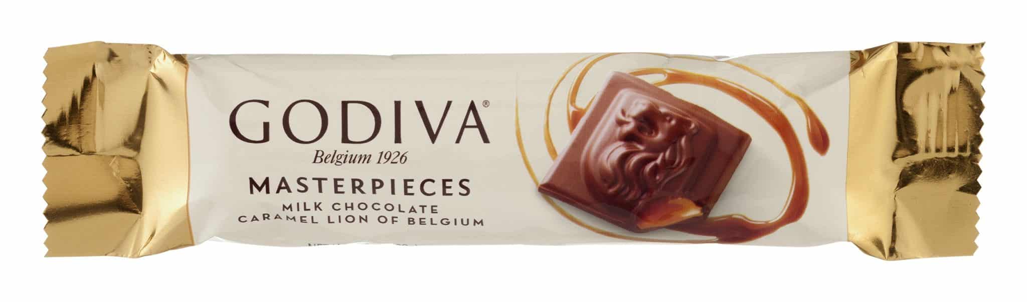 Godiva Masterpieces Milk Chocolate Caramel Lion Of Belgium