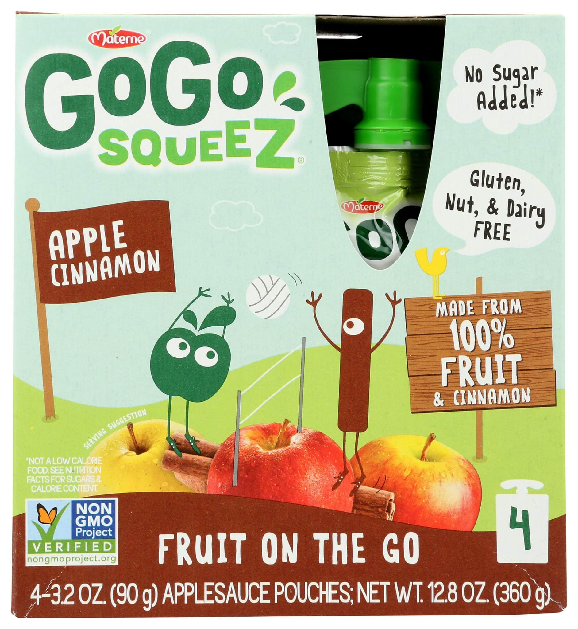 Gogo Squeez Apple Sauce Cinnamon