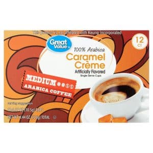 Great Value 100% Arabica Caramel Cr√me Medium Arabica Coffee