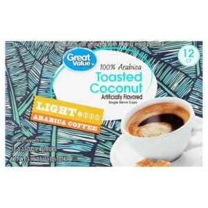 Great Value 100% Arabica Toasted Coconut Light Arabica Coffee