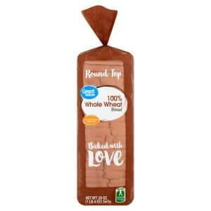 Great Value Bread 100% Whole Wheat