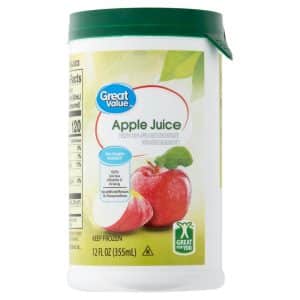 Great Value Apple Juice Frozen Concentrate