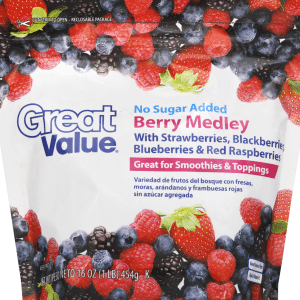 Great Value No Sugar Added Berry Medley