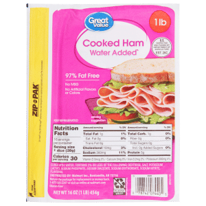 Great Value Cooked Ham