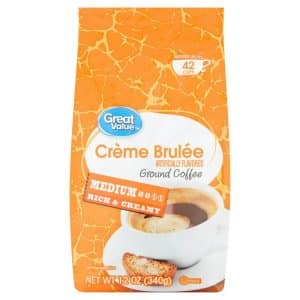 Great Value Cr√me Brul√e Medium Ground Coffee