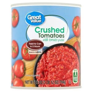 Great Value Crushed Tomatoes with Tomato Puree