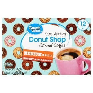 Great Value Donut Shop 100% Arabica Medium Ground Coffee
