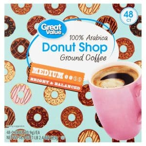Great Value Donut Shop 100% Arabica Medium Ground Coffee