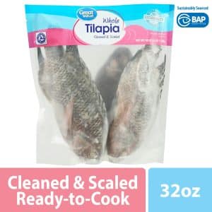 Great Value Frozen Whole Tilapia