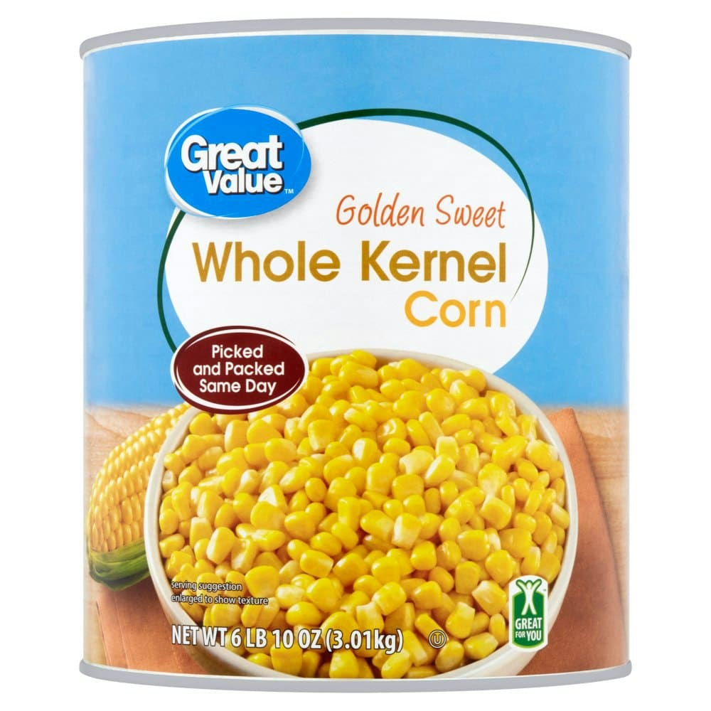 Great Value Golden Sweet Whole Kernel Corn