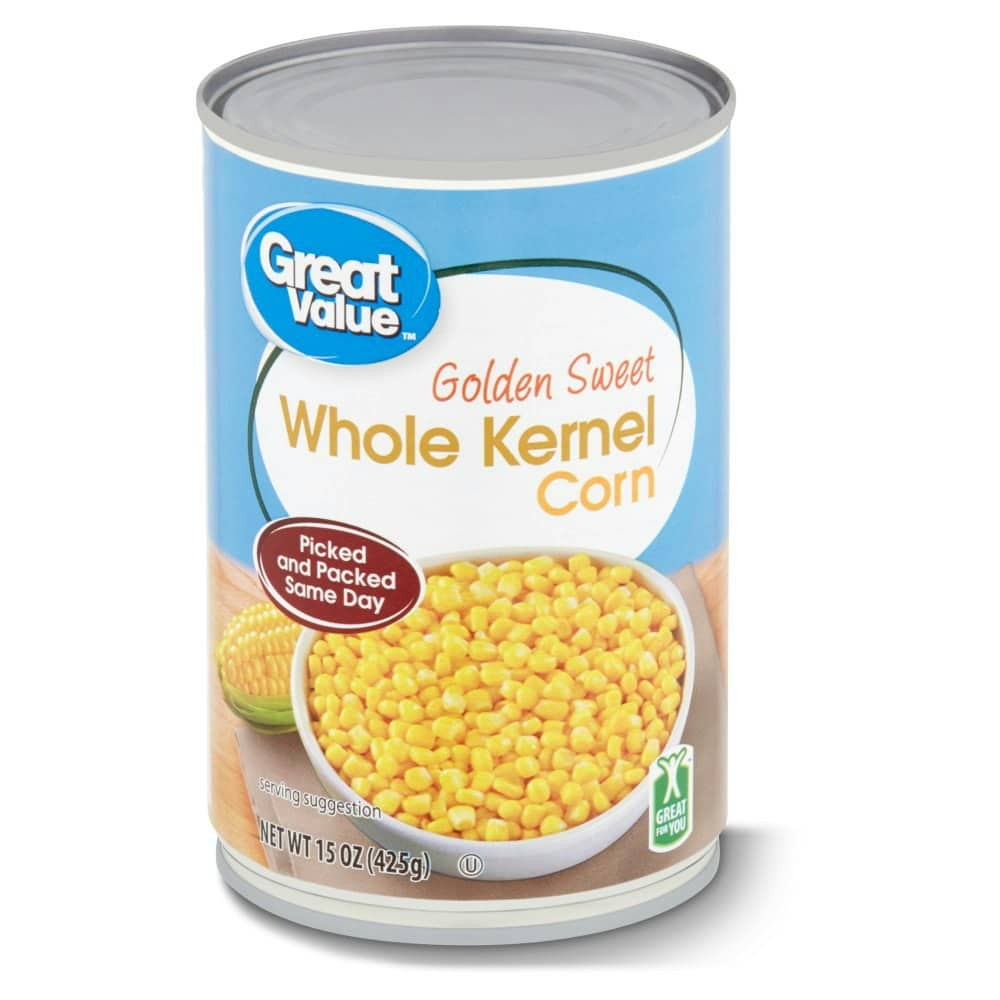 Great Value Golden Sweet Whole Kernel Corn