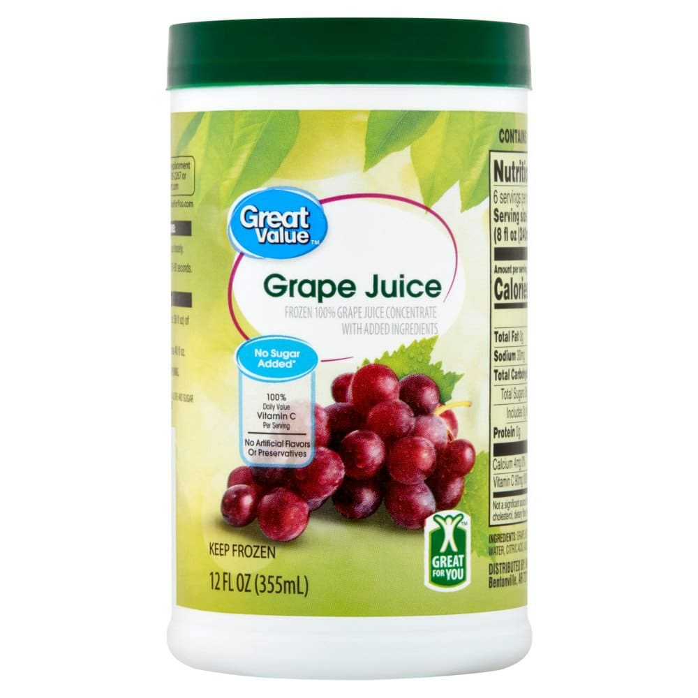 Great Value Grape Juice